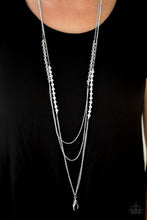 Load image into Gallery viewer, Shimmer Showdown - White Lanyard