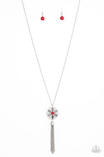 Load image into Gallery viewer, Fine Florals - Red