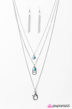 Load image into Gallery viewer, Meadow Beauty - Blue Lanyard