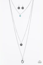 Load image into Gallery viewer, Mayan Dawn - Blue Lanyard