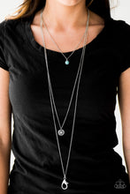 Load image into Gallery viewer, Mayan Dawn - Blue Lanyard